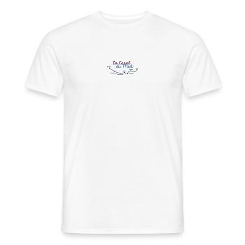 Canal du midi villes - T-shirt homme - blanc - Devant - AI Model Male 178 dark (178cm)