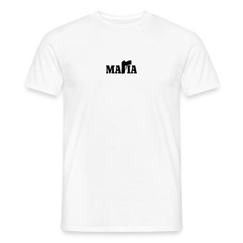Mafia - Männer T-Shirt - Weiß - Vorne - AI Model Male 178 dark (178cm)