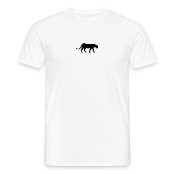 Jaguar - Men's T-Shirt - white - Front - AI Model Male 178 dark (178cm)