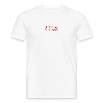 Frohe Weihnachten rot Sterne Engel Christbaum - Männer T-Shirt - Weiß - Vorne - AI Model Male 178 dark (178cm)