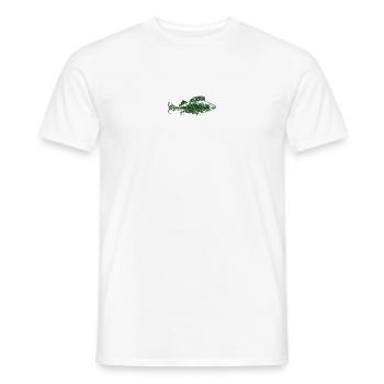 Barsch - Männer T-Shirt - Weiß - Vorne - AI Model Male 178 dark (178cm)