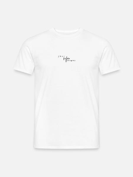 I'm a fighter not a quitter - Men's T-Shirt - white