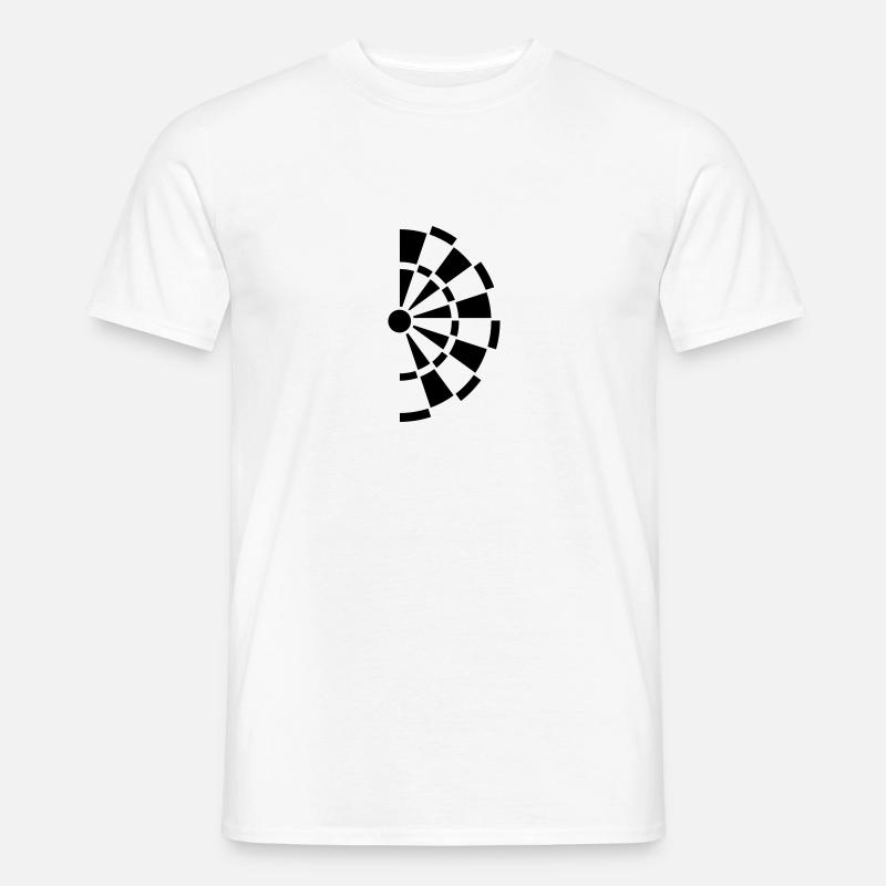 Darts - Männer T-Shirt - Weiß