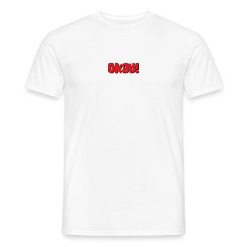 Okay - Männer T-Shirt - Weiß - Vorne - AI Model Male 178 dark (178cm)