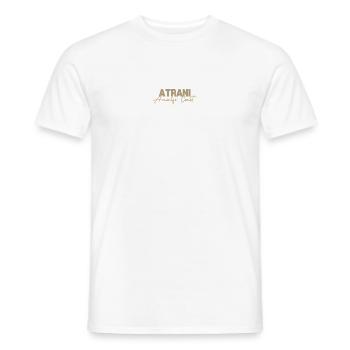 Atrani Amalfi Coast Scenic Design - Men's T-Shirt - white - Front - AI Model Male 178 dark (178cm)
