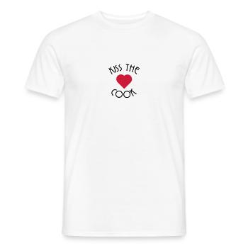 Cuisine - T-shirt homme - blanc - Devant - AI Model Male 178 dark (178cm)