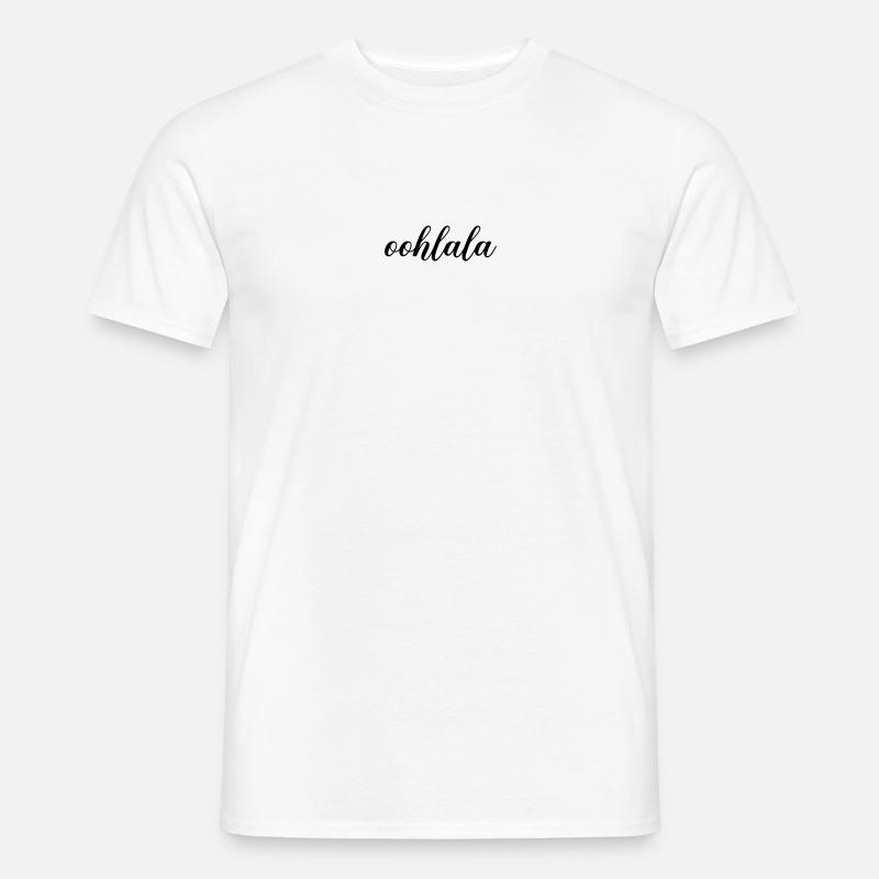 oohlala - Männer T-Shirt - Weiß