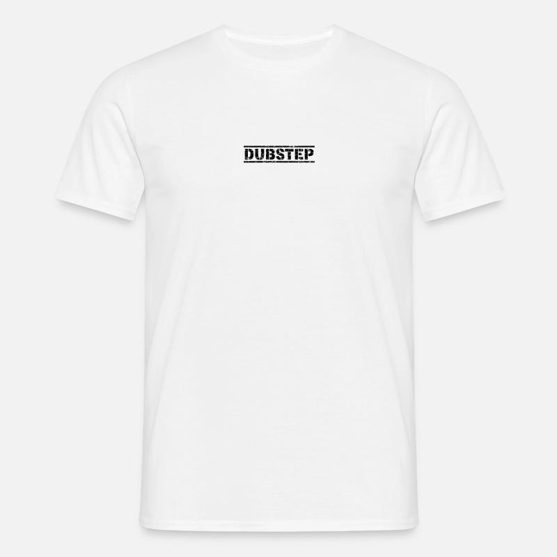 Dubstep - Men's T-Shirt - white