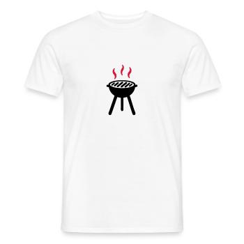 Grill - T-shirt homme - blanc - Devant - AI Model Male 178 dark (178cm)