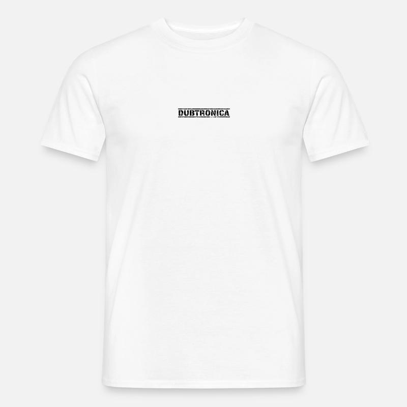 Dubtronica - Männer T-Shirt - Weiß