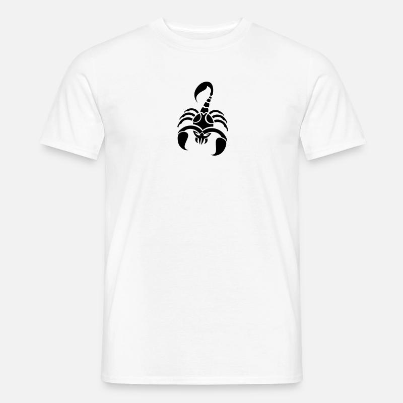 scorpion - Männer T-Shirt - Weiß