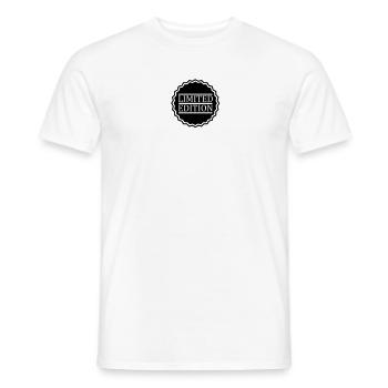limited edition - Men's T-Shirt - white - Front - AI Model Male 178 dark (178cm)