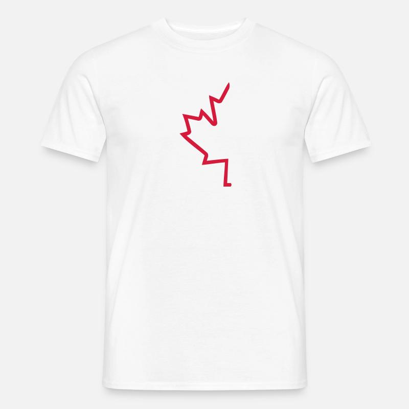 Kanada - Männer T-Shirt - Weiß