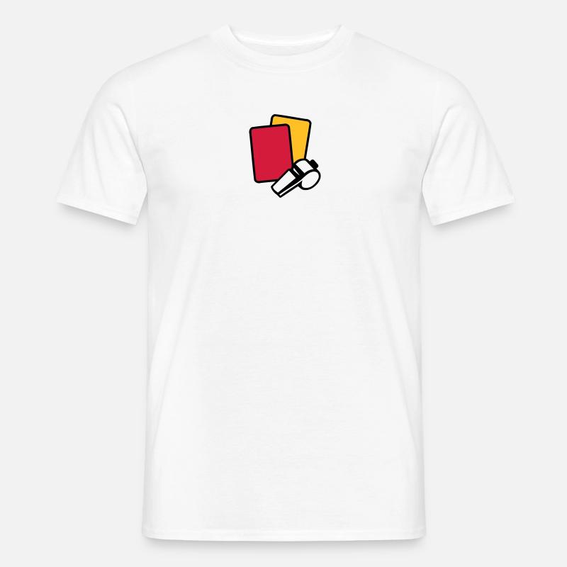 Schiedsrichter - Männer T-Shirt - Weiß