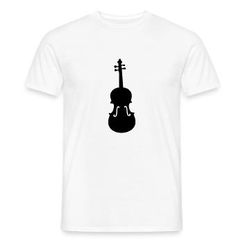 Bratsche - Männer T-Shirt - Weiß - Vorne - AI Model Male 178 dark (178cm)