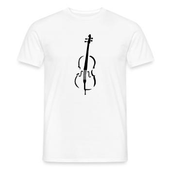 Cello - Männer T-Shirt - Weiß - Vorne - AI Model Male 178 dark (178cm)