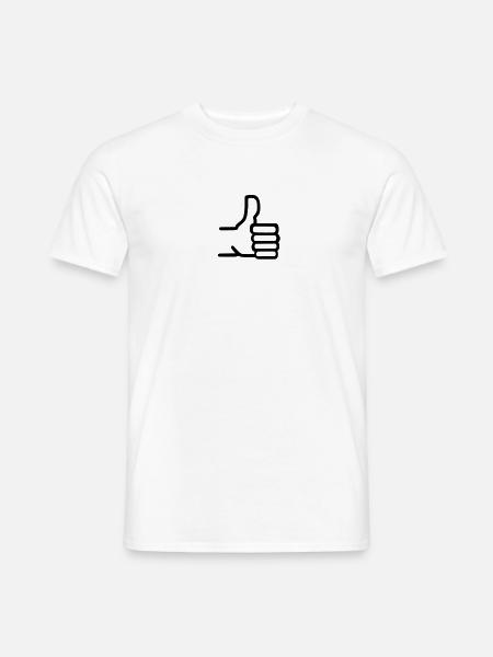 Thumbs up - Men's T-Shirt - white