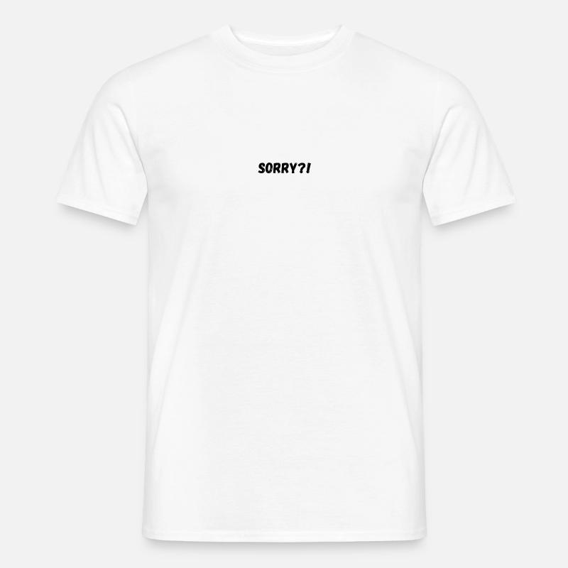 Sorry Bundle - Männer T-Shirt - Weiß