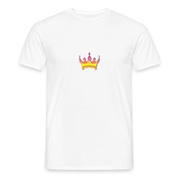 Sovereign Original Logo - Men's T-Shirt - white - Front - AI Model Male 178 dark (178cm)