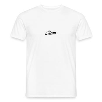 CLASSIC - Männer T-Shirt - Weiß - Vorne - AI Model Male 178 dark (178cm)