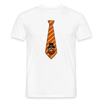 Herbst, Herbst, Truthahntag, Thanksgiving-Dinner - Männer T-Shirt - Weiß - Vorne - AI Model Male 178 dark (178cm)