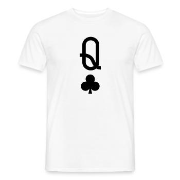 Lady cross - Men's T-Shirt - white - Front - AI Model Male 178 dark (178cm)