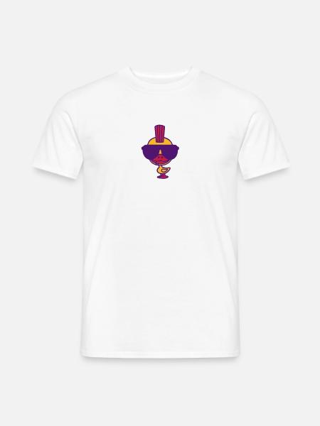Punk duck - T-shirt uomo - bianco