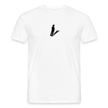 KaffeeBLACK11 - Männer T-Shirt - Weiß - Vorne - AI Model Male 178 dark (178cm)
