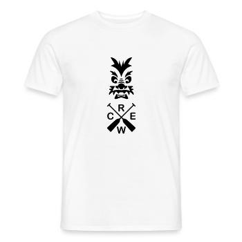 Drachenboot Team 1c - Männer T-Shirt - Weiß - Vorne - AI Model Male 178 dark (178cm)