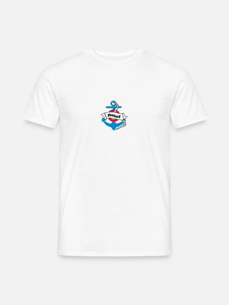 hamburg_1 - Männer T-Shirt - Weiß