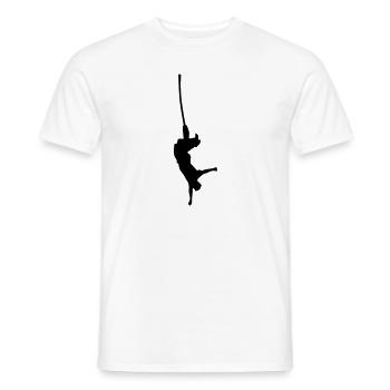 bungee springen - Männer T-Shirt - Weiß - Vorne - AI Model Male 178 dark (178cm)