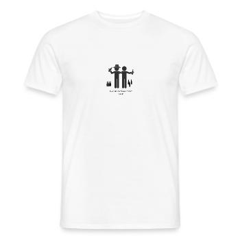 Il est préférable de boire ensemble - T-shirt homme - blanc - Devant - AI Model Male 178 dark (178cm)