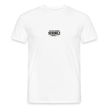 Weinschorle Schorle - Men's T-Shirt - white - Front - AI Model Male 178 dark (178cm)