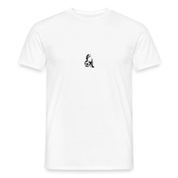 Fussballerin Fussballspielerin Frauenfussball - Männer T-Shirt - Weiß - Vorne - AI Model Male 178 dark (178cm)