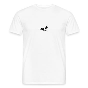 Fussballer Fussballspieler Fussball Sprüche Foul - Männer T-Shirt - Weiß - Vorne - AI Model Male 178 dark (178cm)