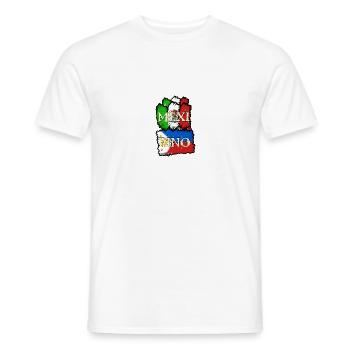 Philippinen Filipino Mexiko Puzzle DNA I Geschenk - Männer T-Shirt - Weiß - Vorne - AI Model Male 178 dark (178cm)