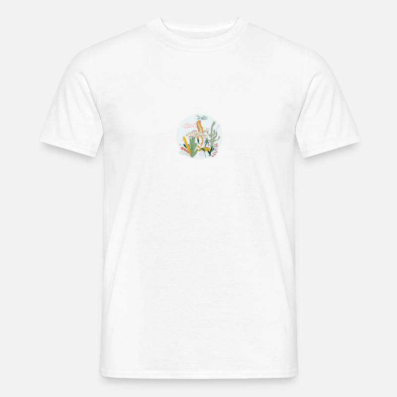 Meerestiere - Männer T-Shirt - Weiß