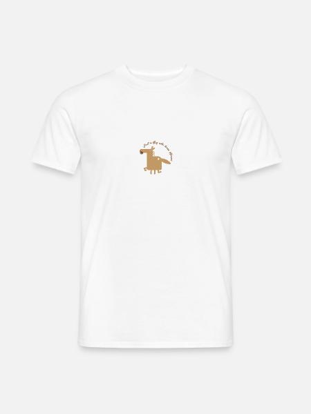 Pferde - Männer T-Shirt - Weiß