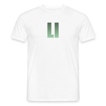 Vorname LI grün - Männer T-Shirt - Weiß - Vorne - AI Model Male 178 dark (178cm)