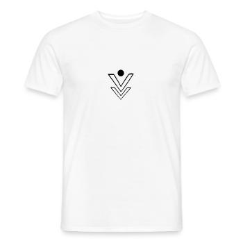Rune Symbol Geschenk Ornament ethnisch Spirit Art - Männer T-Shirt - Weiß - Vorne - AI Model Male 178 dark (178cm)