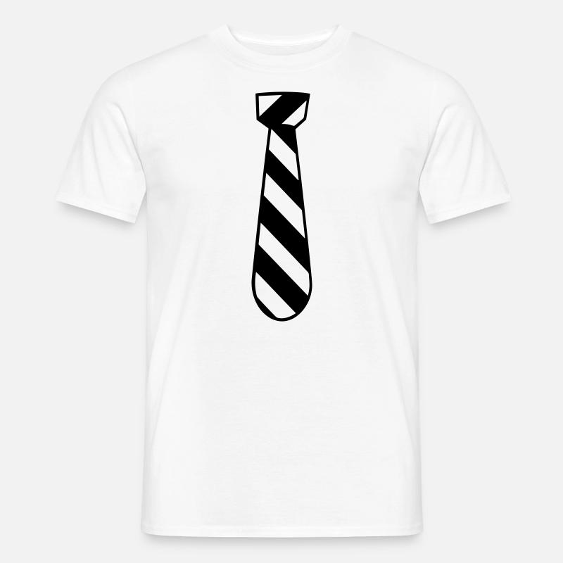 Binden - Männer T-Shirt - Weiß