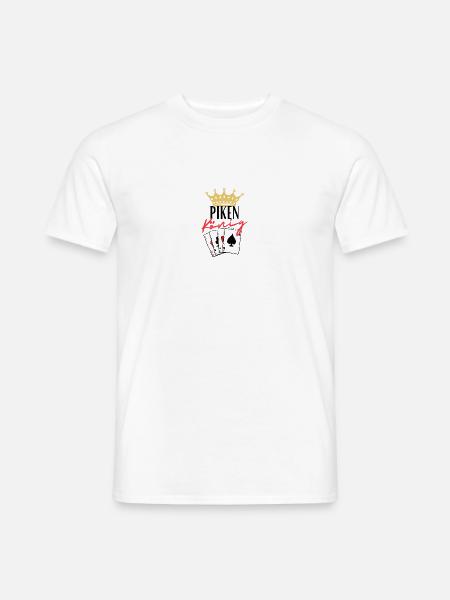 Piken König - Männer T-Shirt - Weiß