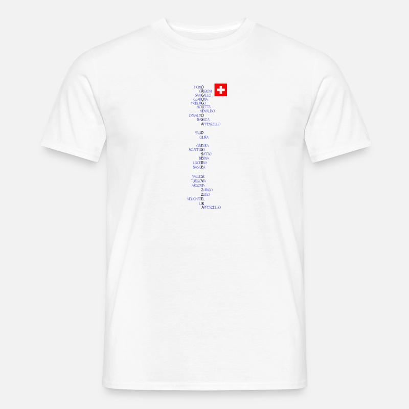 STOLZER WOHLTÄTER - Männer T-Shirt - Weiß