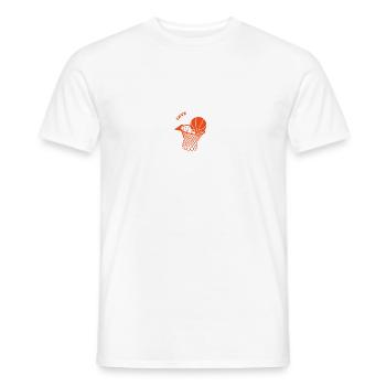 Ballsport - Männer T-Shirt - Weiß - Vorne - AI Model Male 178 dark (178cm)