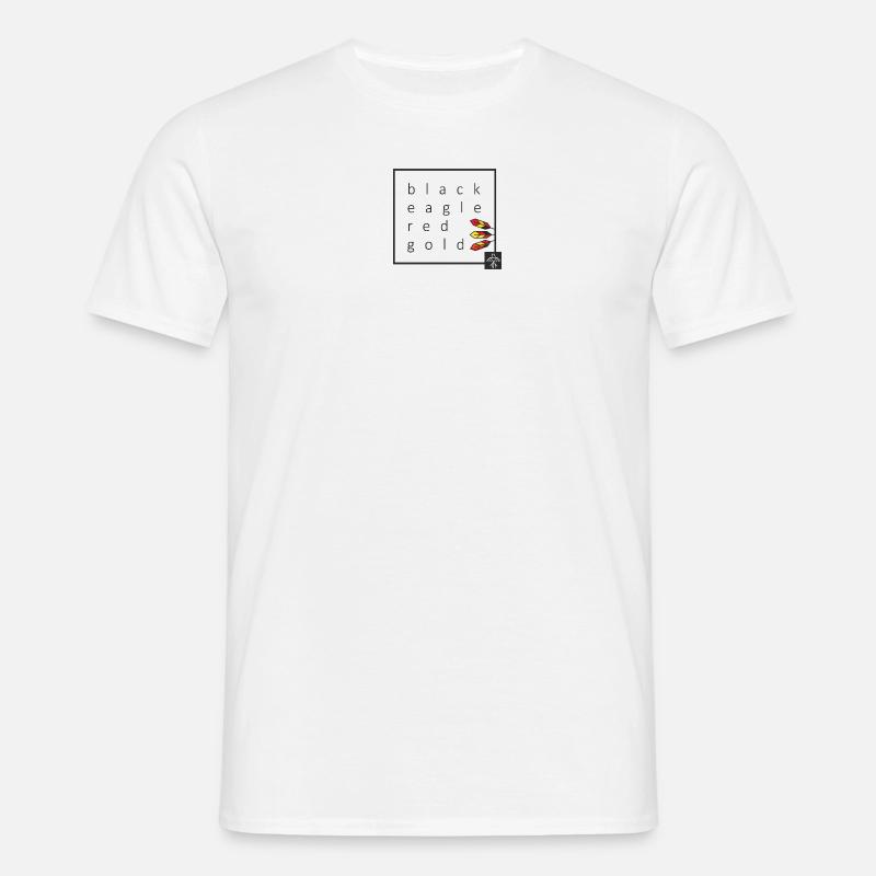 German Eagle - Männer T-Shirt - Weiß