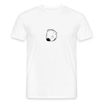 Hund - Männer T-Shirt - Weiß - Vorne - AI Model Male 178 dark (178cm)