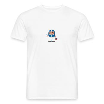 Ballsport - Männer T-Shirt - Weiß - Vorne - AI Model Male 178 dark (178cm)