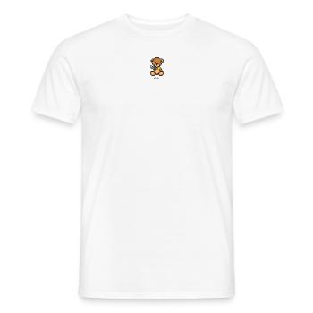 Pixel MiniBear Cameroon - Men's T-Shirt - white - Front - AI Model Male 178 dark (178cm)