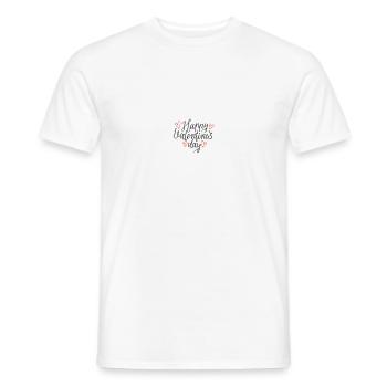 Happy Valentine´s Day - Männer T-Shirt - Weiß - Vorne - AI Model Male 178 dark (178cm)