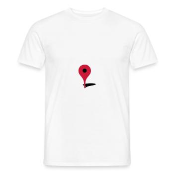 Geek - T-shirt homme - blanc - Devant - AI Model Male 178 dark (178cm)